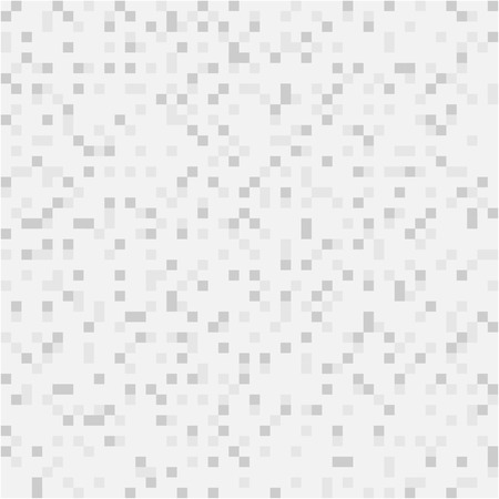 Vector abstract digital background of grey pixels, square design - illustrationのイラスト素材