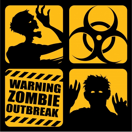 Zombie Outbreak Iconsのイラスト素材