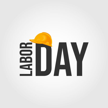 Happy Labor Day banner. Design templates. Vector illustrationのイラスト素材
