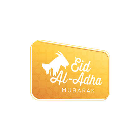 Eid Al Adha illustration vector graphic of good for islamic day, eid mubarak, eid fitr, greeting card, background. Eps 10のイラスト素材