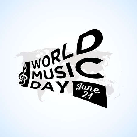 Happy world music day celebration - Vectorのイラスト素材