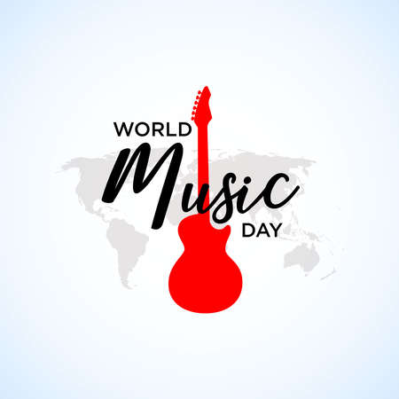 Happy world music day celebration - Vectorのイラスト素材