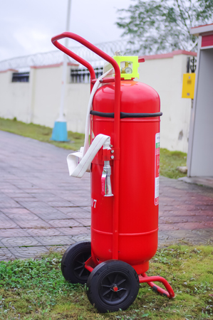 Fire extinguisherの写真素材