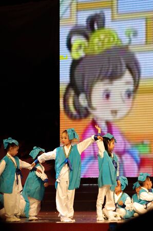 Children dancingのeditorial素材