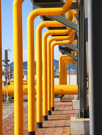 Oil gas pipelineの写真素材