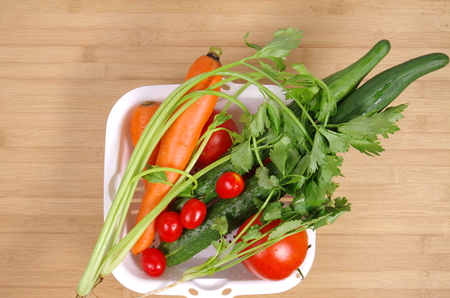Organic Vegetablesの写真素材