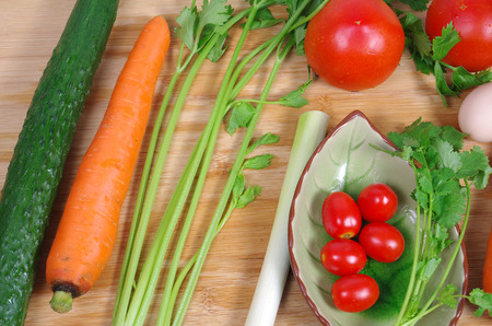 Organic Vegetablesの写真素材