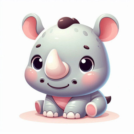 Vector illustration of green grass and flowers in cartoon style isolated on white background.のイラスト素材