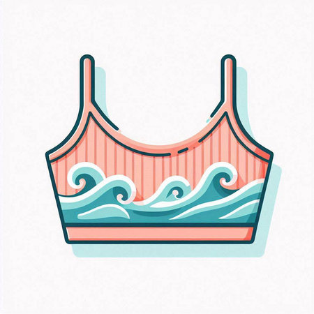 Swimming pool icon. Vector illustration of a swimming pool icon.のイラスト素材