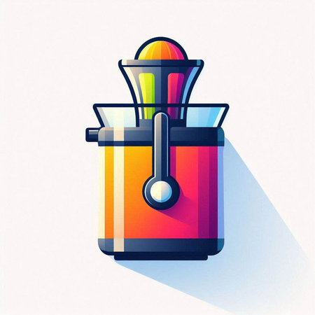 Coffee maker icon. Vector illustration of a coffee maker.のイラスト素材