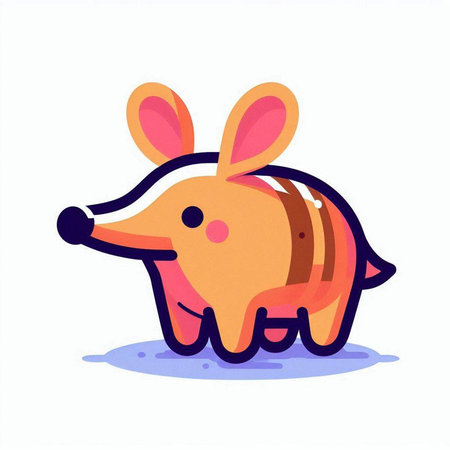 Cute hand drawn doodle hedgehog. Vector illustration.のイラスト素材