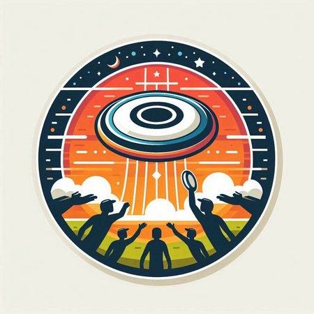 American football club emblem, badge, label. Vector illustration. Vintage style.のイラスト素材