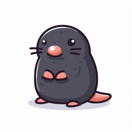 Cute cartoon penguin vector illustration isolated on a white background.のイラスト素材