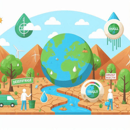 Save the planet concept. Vector illustration in flat cartoon style. Environment protection concept.のイラスト素材