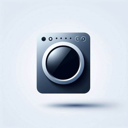 washing machine icon, vector design eps 10. Eps 10.のイラスト素材