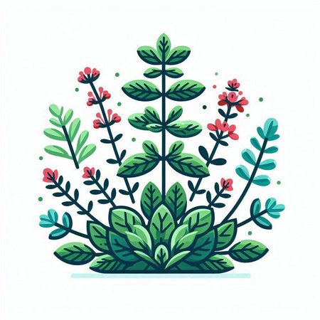 Hand drawn vector illustration of a beautiful succulent plant isolated on white background.のイラスト素材