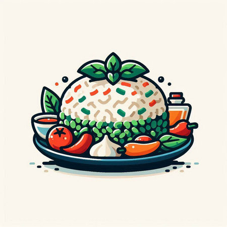 Space rocket launch. Vector illustration in flat design style. Space exploration concept.のイラスト素材