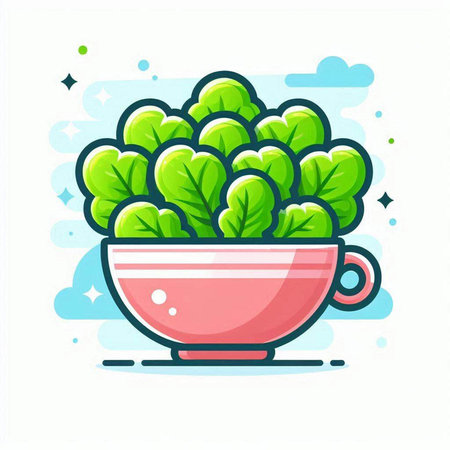 Global network connection. Vector illustration in flat linear style. Network equipment.のイラスト素材