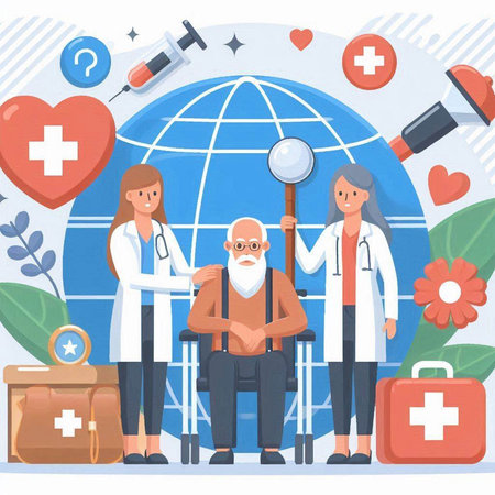 Spaghetti with tomato sauce and egg in bowl. Vector illustration.のイラスト素材