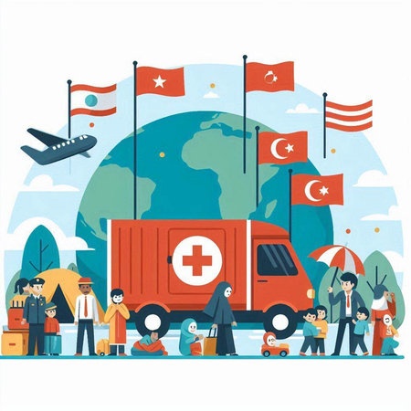 Flat design vector illustration concept of World Health Organization WHO introduced new official name for Health Organization WHO.のイラスト素材