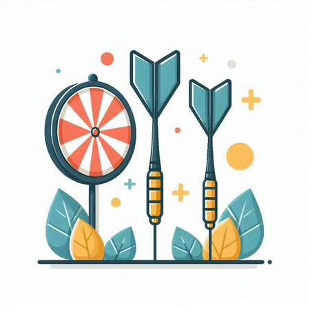 Illustration of a blue suv car in the mountains. Vector illustration.のイラスト素材