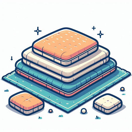 Necklace with feathers and beads. Vector illustration for your designのイラスト素材