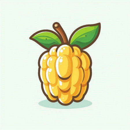 Cute cartoon giraffe and baby. Vector illustration in flat styleのイラスト素材