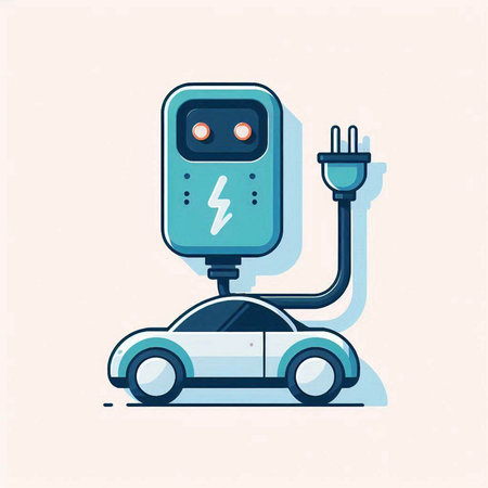 Vector illustration of a bicycle in the park. Flat style design.のイラスト素材