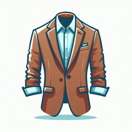 Treasure chest with keyhole and coins. Vector cartoon illustration.のイラスト素材