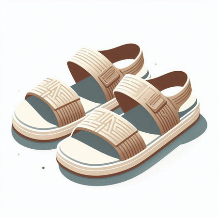 Fitness man and woman in sportswear. Vector illustration in flat styleのイラスト素材