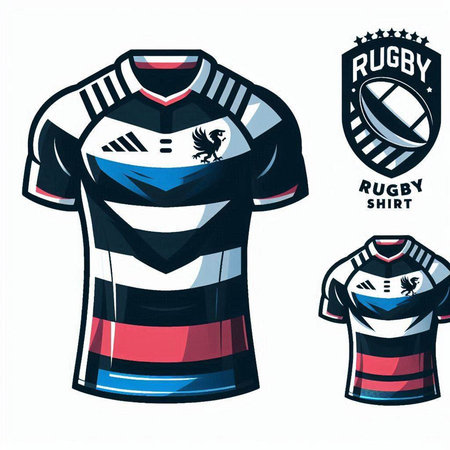 Soccer jersey, jersey, t-shirt design. Vector illustrationのイラスト素材