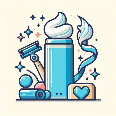 Vector illustration of a tattoo machine. Tattoo art. Tattoo art.のイラスト素材
