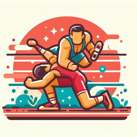 Basketball player. Vector illustration of a professional basketball player in action.のイラスト素材
