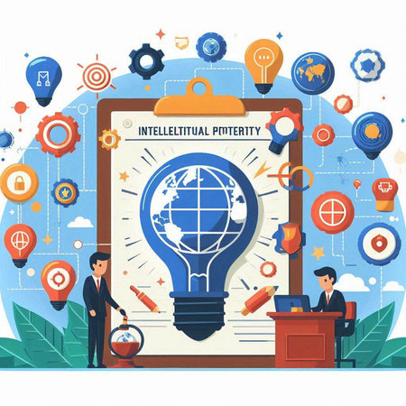 Flat design vector illustration concepts for business analysis and planning, consulting, team work, project management, financial report. Concepts web banner and printed materials.のイラスト素材