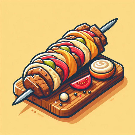 Winter sports. Figure skating. Vector illustration in flat linear style.のイラスト素材