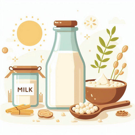 Shish kebab on a wooden board. Vector illustration.のイラスト素材