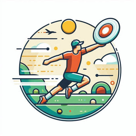 Vector set of flat thin line icons and elements on the theme of travel and tourismのイラスト素材