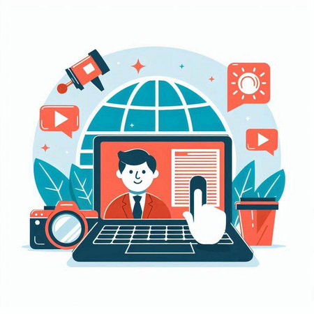 Flat design vector illustration concept of mental health and healthy lifestyle.のイラスト素材