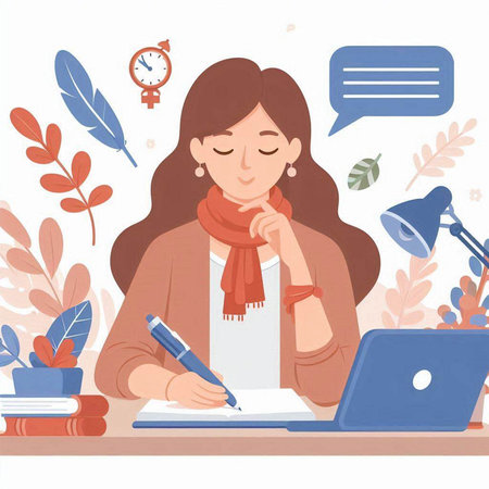 Yacht in the sea. Vector illustration of a yacht in the sea.のイラスト素材