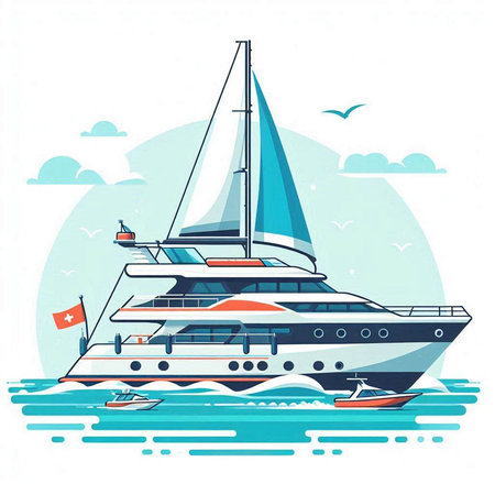 Woman working at home. Freelance. Freelance. Remote work. Vector illustration.のイラスト素材