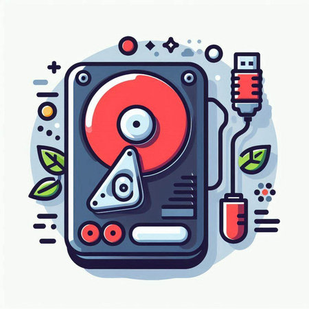 Flat design modern vector illustration concept of digital music player with headphonesのイラスト素材