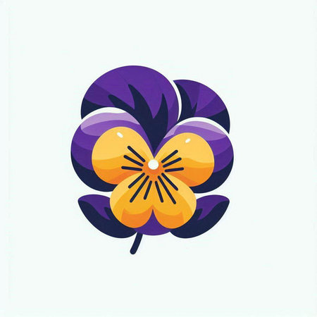 Flower icon. Floral logo. Vector illustration. Flower logo.のイラスト素材
