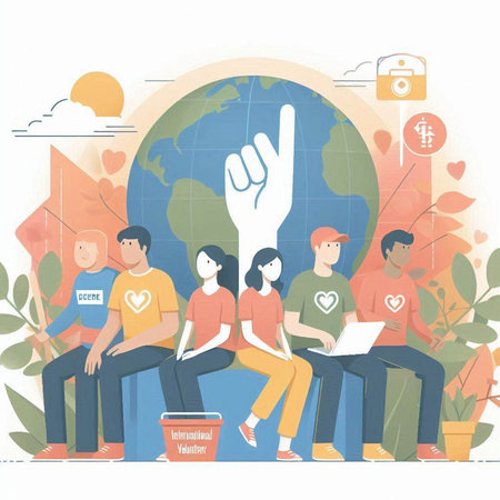 People sitting on the bench and using laptops. Flat vector illustration.のイラスト素材