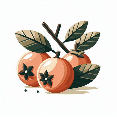 Vector illustration of a female police officer standing with her arms crossed.のイラスト素材