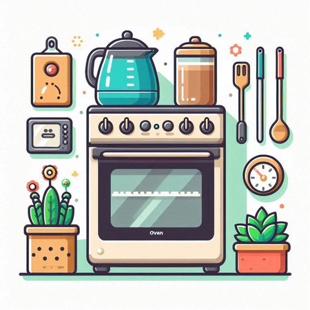 Plastic bottle of mineral water. Vector illustration in flat style.のイラスト素材