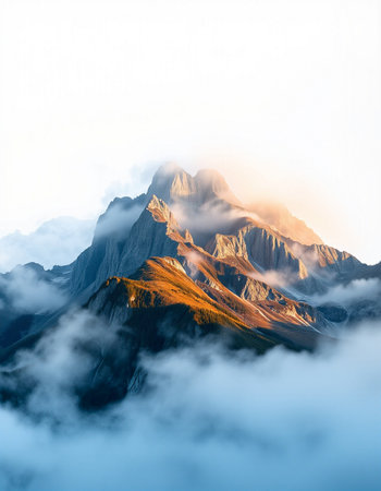 Mountain landscape. Himachal Pradesh, Indiaの写真素材