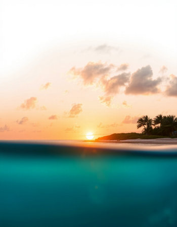 Beautiful tropical Maldives island with beach and sea for nature holiday vacation background concept...