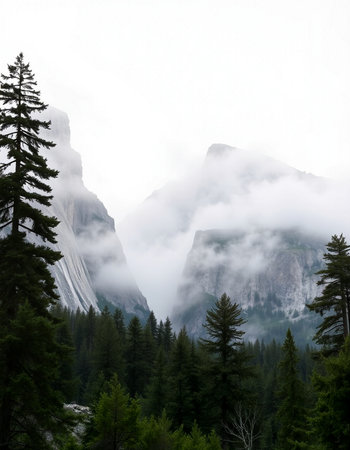 Yosemite National Park, California, United States of America.の写真素材