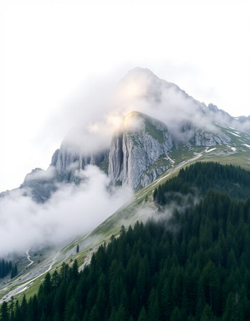 Dolomites mountains, Italy. The Dolomites are a mountain range in South Tyrol, Italy.
