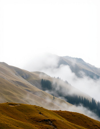 mountains and clouds in the alps, beautiful photo digital picture